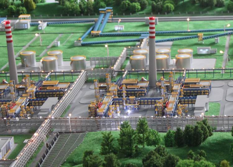 黄龙县石化区模型