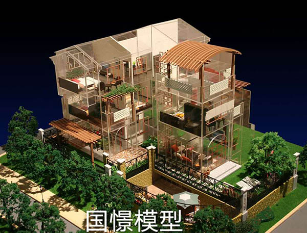 黄龙县建筑模型