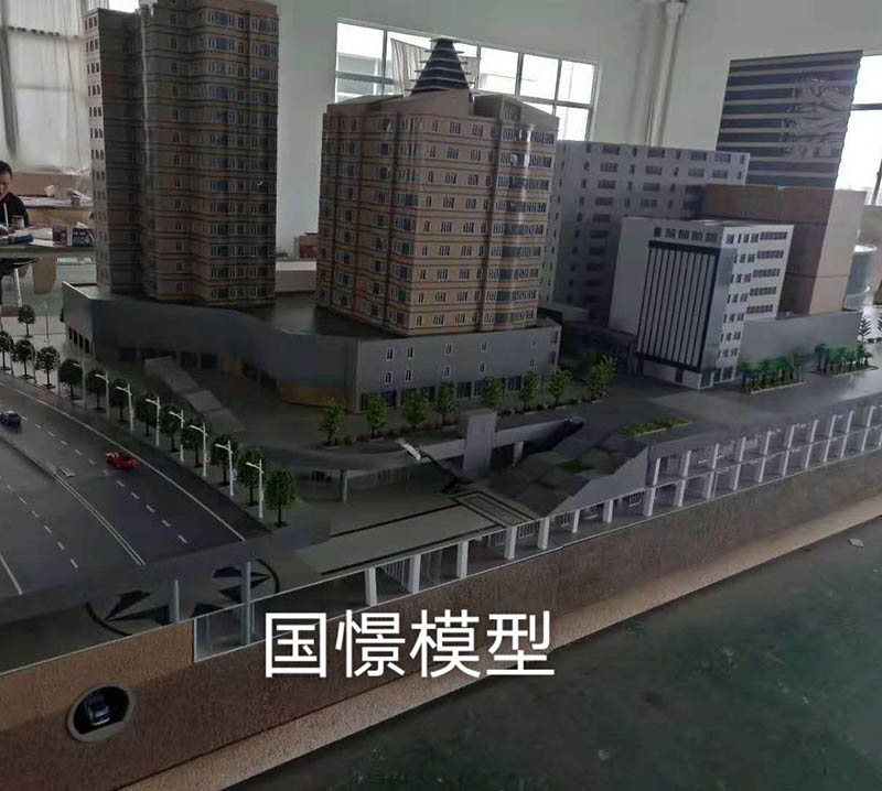 黄龙县建筑模型