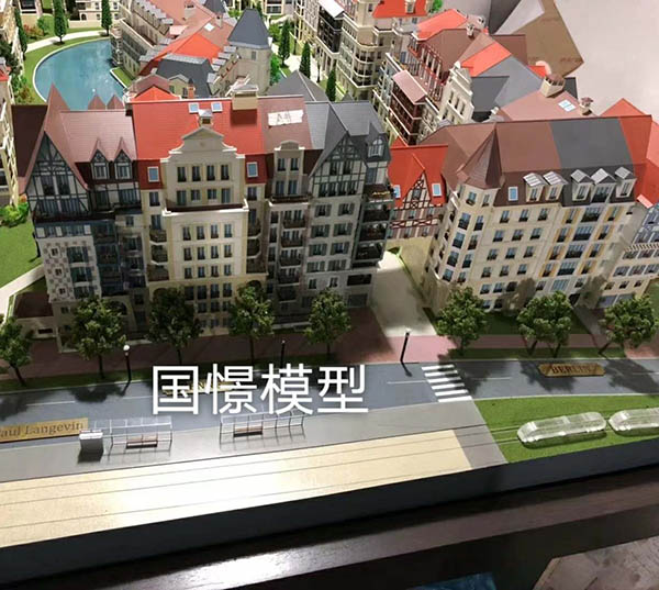 黄龙县建筑模型