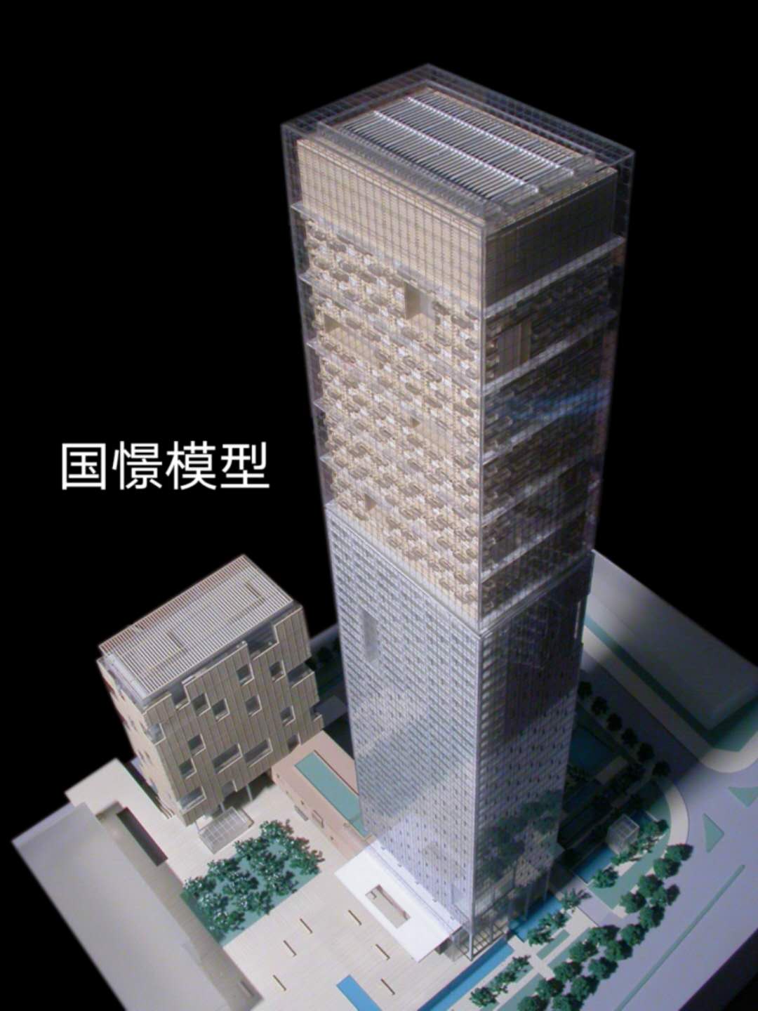 黄龙县建筑模型