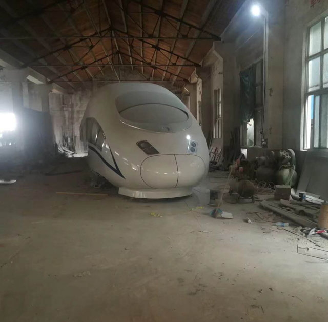 黄龙县高铁模型